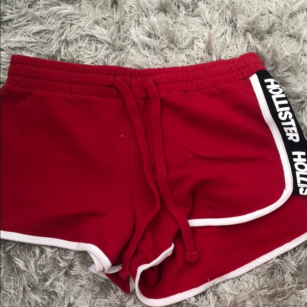 Red Hollister Shorts